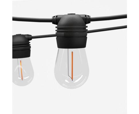 Solar Weatherproof LED Festoon String Lights