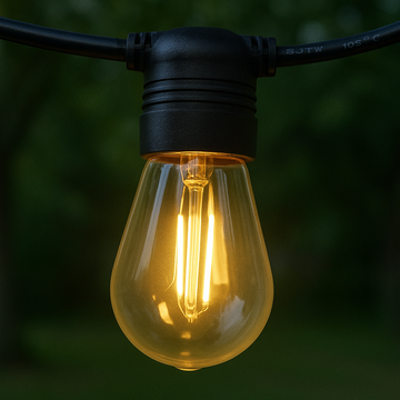Plug In Weatherproof LED Festoon String Lights